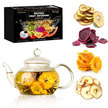 Load image into Gallery viewer, Fruit Infusions - Water Flavoring Packs - Fruit Tea Bags Caffeine-Free - Decaf Tea - Sweetened Fruit Tea

