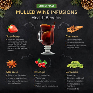 Mulled wine packs substantial and various well-being benefits