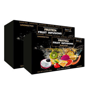 Fruit Infusions - Water Flavoring Packs - Cold Brew Fruit Tea Bags - Detox Tea - Water Enhancer - Sweetened Fruit Tea